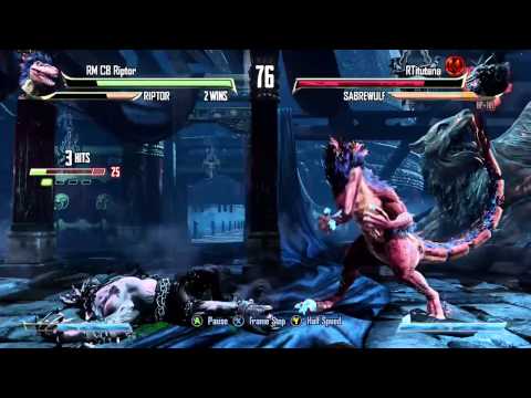 Killer Instinct: RM CB Riptor (Riptor) vs RTutrana (Sabrewulf)