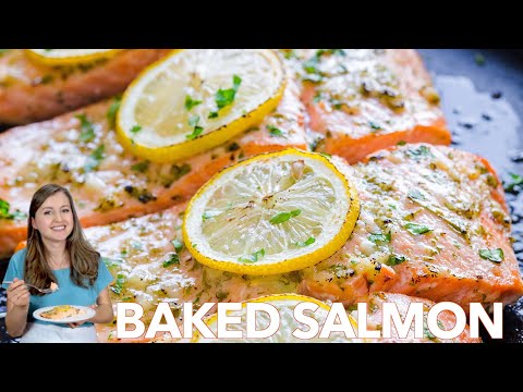 How To Make Baked Salmon with Garlic and Dijon - Under 30 Minutes Video