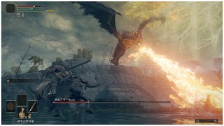 【エルデンリング】激闘の末ついにドラゴンに勝利する３２歳