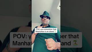 💦 When you remember that Manhattan is an island 🏝️ #forher #thirsty