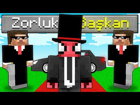 NASIL BAŞKAN OLDUM ❓🎩 - Minecraft
