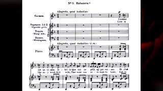 Georges Bizet Carmen Habanera Video Score Chords Chordify