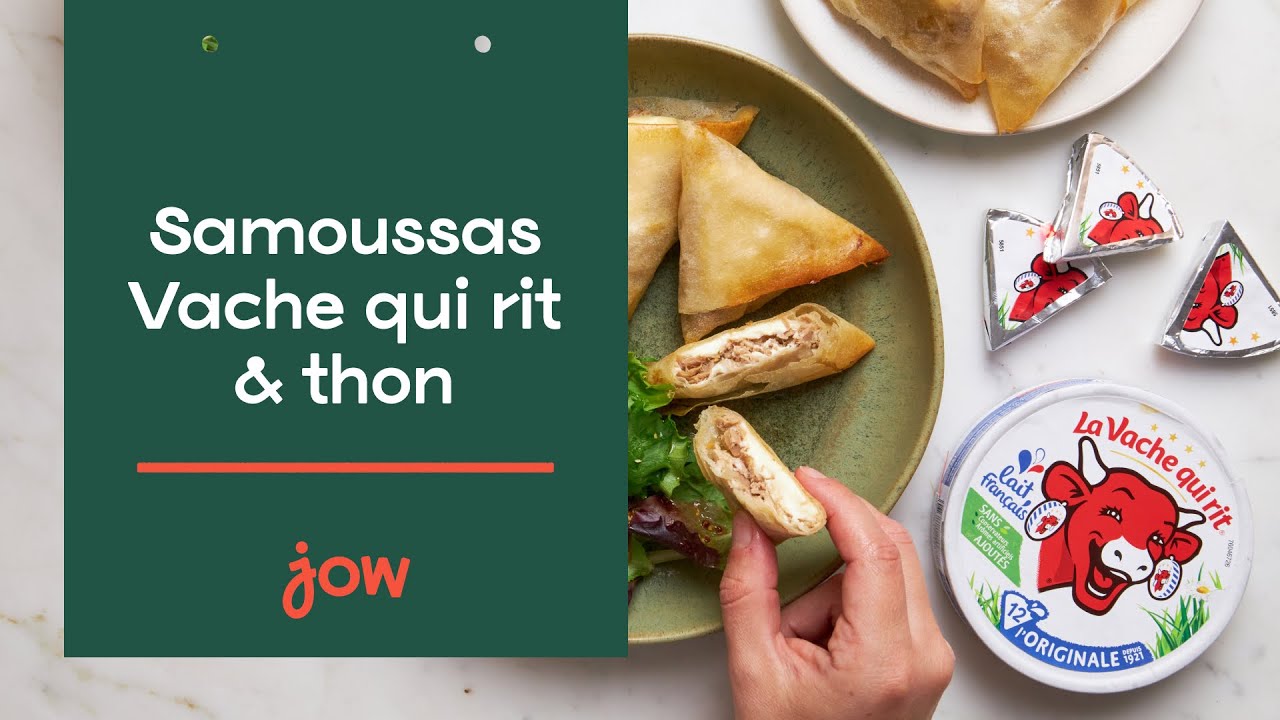 Recette des Samoussas thon & vache qui rit