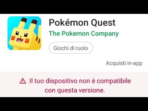 Pokémon Quest Mobile ecco COME INSTALLARLO!