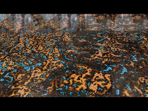 How To Fume Patina Copper, ammonia salt - Front Door Build Part 1 - Woodworking - Metal