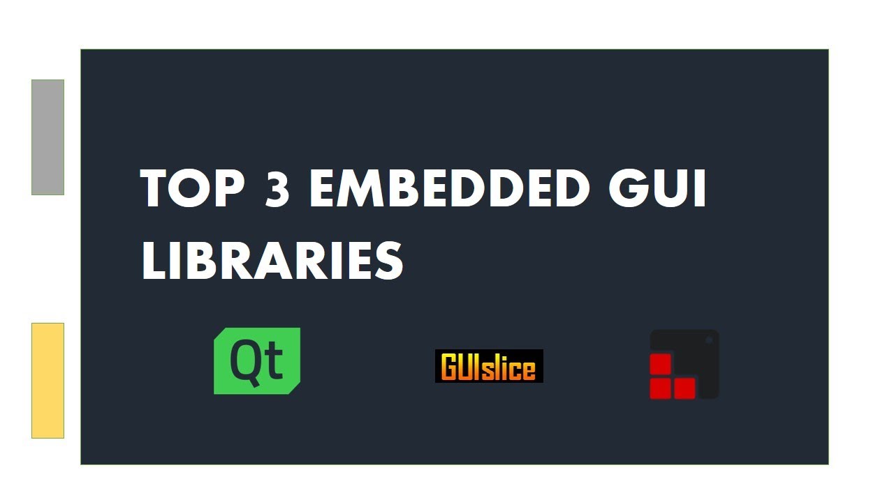 Top 3 Embedded GUI Libraries