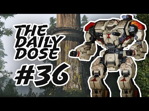 The deadly bite - Warhammer "Black Widow" - Mechwarrior Online - The Daily Dose #36