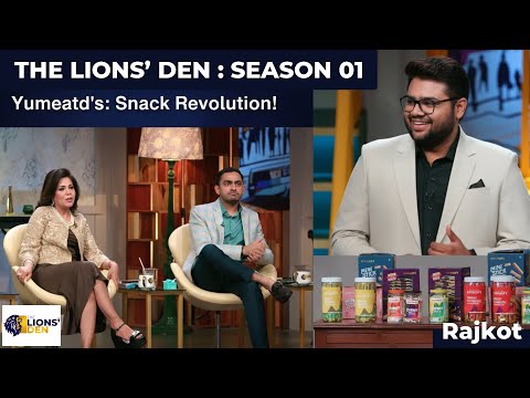 Snack Revolution Yumeatd's from Rajkot The Lions' Den S01 E05 streaming on @waves_pb