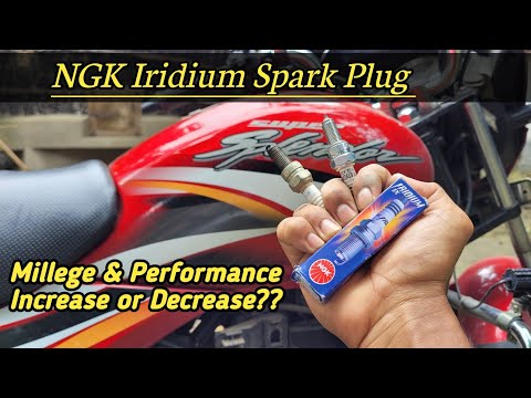 NGK Iridium Plug Installing In Super Splendor | DIY Video | Should You Buy It Or Not?