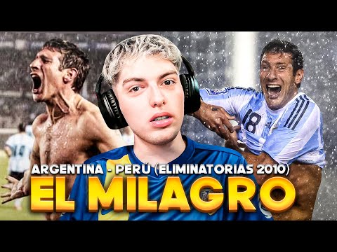 DAVOO XENEIZE REACCIONA AL DIA QUE MARTIN PALERMO SALVO A LA SELECCIÓN ARGENTINA (vs PERU 2009)