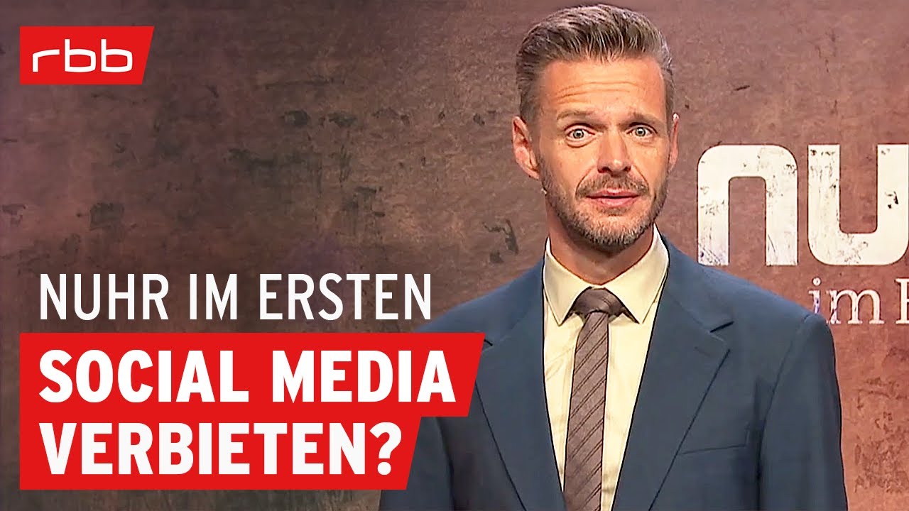 Florian Schroeder: Social-Media-Verbot für Jugendliche? | Nuhr im Ersten | Comedy