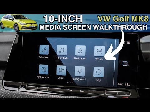 Volkswagen Guide -- Golf MK8 10-Inch Discover Media Detailed Walkthrough | 2022, 2023, 2024, 2025