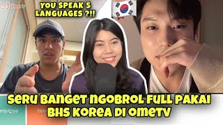 TALKING IN FULL KOREAN ON omegle WAS SO FUN biling...