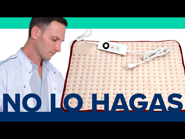 Vídeo relacionado con Manta Eléctrica, Almohadilla Térmica Eléctrica para Espalda, Lumbar, Pierna, con Función de Apagado Automático y 6 Niveles de Temperatura, Lavable a Máquina Esterilla Electrica