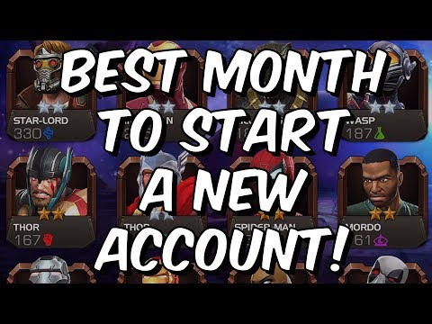 Best Month To Start A New Account! - August 2018 - Marvel Contest Of Champions