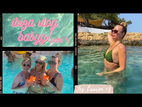 I went to IBIZA!!! Vlog part 1! Travel stress, beach days and Wayne Lineker 😂