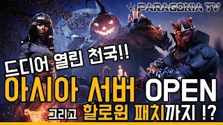 파라곤 아시아섭 오픈 + 할로윈 패치