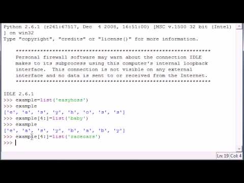 Python Programming Tutorial 13 Slicing Lists