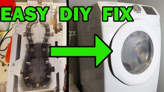 Dryer Not Heating Up - Fixed - Samsung Dryer Element Replacement