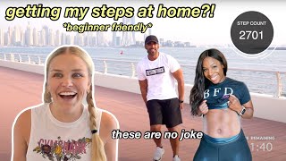 GETTING MY BUTT KICKED BY WALKING WORKOUTS | indoor at-home workout | Get Fit with Rick, BFD (pt 2)