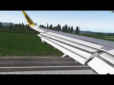 Howdy? Quebec lading with Airbus A321 Neo/ X-plane 11