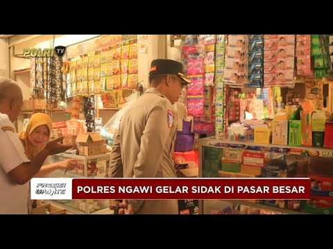 PRESISI UPDATE: POLRES NGAWI GELAR SIDAK DI PASAR BESAR  13/03/2025 (19.00)