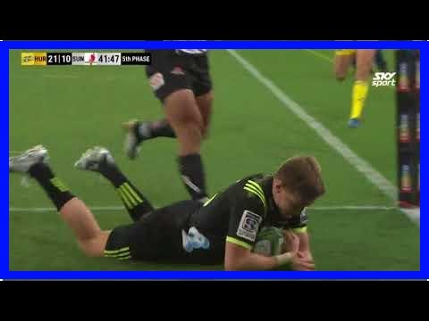 Breaking News | Hurricanes v Sunwolves Rd.11 2018 Super Rugby Video highlights