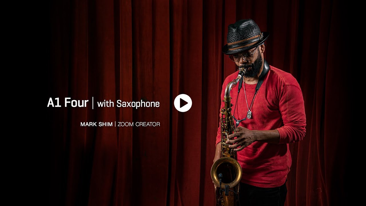 Zoom A1X FOUR Acoustic / Brass and Woodwind Multi-Effect Pedal w/Expression Pedal