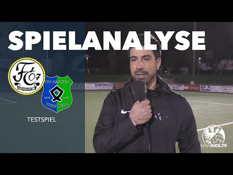 Spielanalyse | FC 07 Bensheim - TSV Amicitia Viernheim (Testspiel)