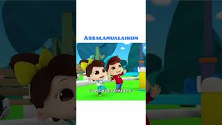 Download lagu Mari Ucapkan Salam | Omar & Hana Indonesia | Animasi & Lagu Anak Islami mp3