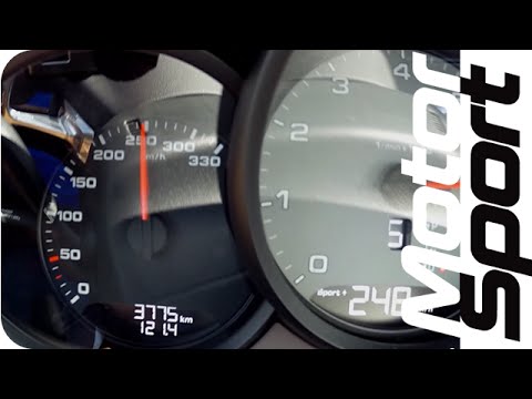 Porsche 911 (991/2) Carrera 4S : 0-250 km/h