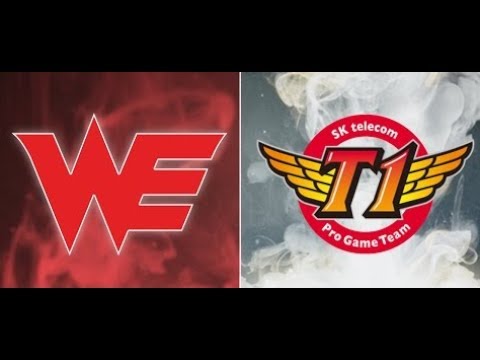 Team WE vs SK Telecom T1 Game 2 FINALS LCK vs LPL vs LMS Rift Rivals 2017