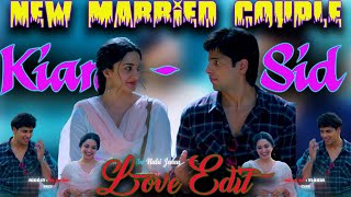 Kiara Advani Sidharth Malhotra Wedding Edit | Ride It X SherShaah Edit  #shorts