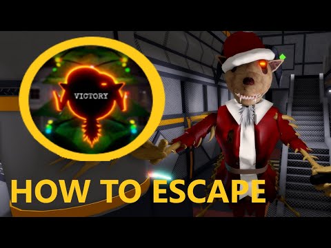 How To Escape KRAMPUS APRP Chapter 3 - Silent Town (Accurate Piggy Roleplay)