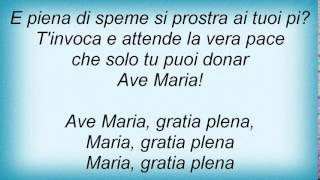 Luciano Pavarotti - Ave Maria Schubert Lyrics