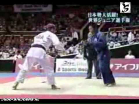 Judo 2002 Korea Ebinuma (JPN) - Schmitt (FRA) [-73kg]