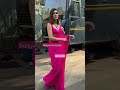 Kriti Sanon Hot Sexy Bollywood Actress Boobs Deep Cleavages Backless Blouse Oops Saree Navel Button