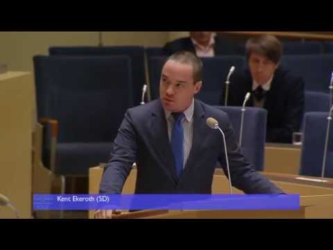 Kent Ekeroth (SD): "Finns ingen konvention för massinvandring"
