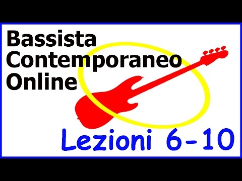 Bassista Contemporaneo Online - Trailer lezioni 6-10