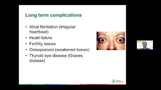 Hyperthyroidism and treatment with Nuclear Medicine: Public Webinar