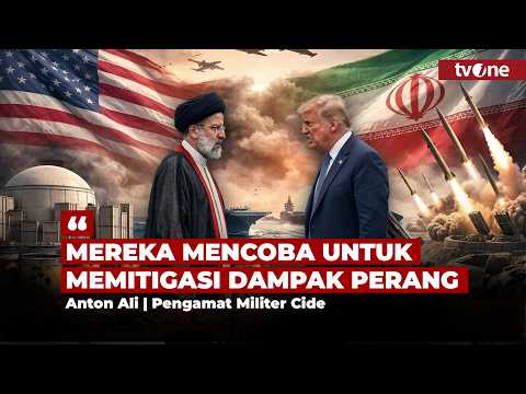 Iran-As Saling Serang di Tengah Kesepakatan Damai, Pengamat: Ini Negosiasi di Bawah Peluru | tvOne