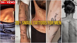 Try One Of These Small Tattoos In 2025 | Trending Small Mini tattoos for men 2025