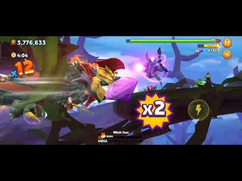 Geogantis with Geonidas Skin Fire Rush - Hungry XXL Dragon Farming Money and Gems Gameplay