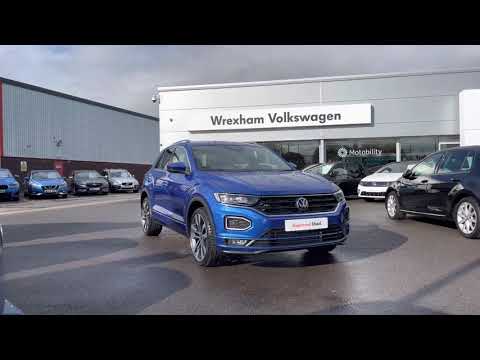 Volkswagen T-Roc R-Line 2.0 TDI 150ps Ravenna Blue Used | Wrexham Volkswagen