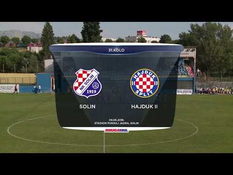 SAŽETAK: SOLIN vs HAJDUK II 0:2 (31. kolo, Druga HNL 17/18)