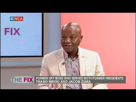 The Fix Former spy boss who served both Mbeki and Zuma 21 October 2018