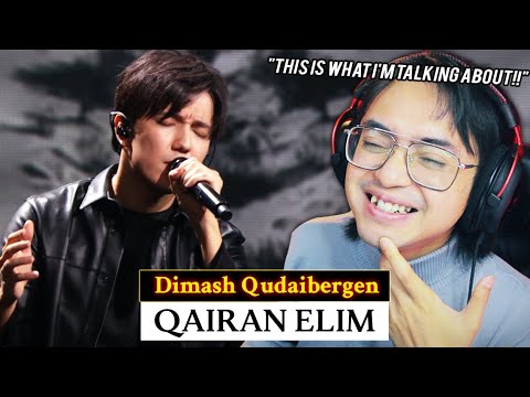 GUITARIST Reacts to DIMASH QUDAIBERGEN - QAIRAN ELIM 2021  | REACTION!!!