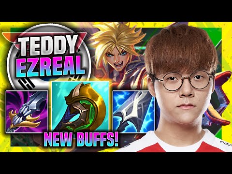 TEDDY DOMINATING EZREAL WITH NEW BUFFS! - T1 Teddy Plays Ezreal ADC vs Kog'maw! | Season 11
