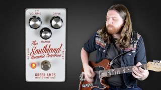 Video thumbnail for Greer Amps Southland Harmonic Overdrive Pedal Demo - Part 1 by 15 Second Gear Demo