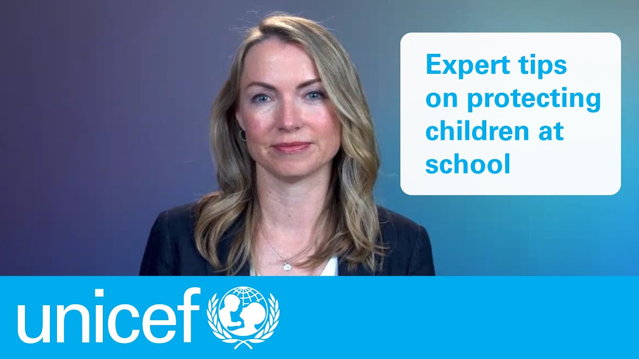 Tips on protecting children from COVID-19 at school I UNICEF